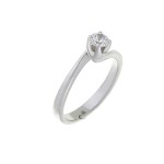 Δαχτυλίδι Μονόπετρο με Διαμάντι 0,30 Ct , F , VS 